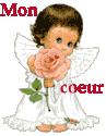 Gif animé amour mon coeur